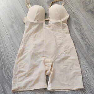 NWT Slimers Shapewear Push Up Underwire Bra Convertible Straps Bodysuit